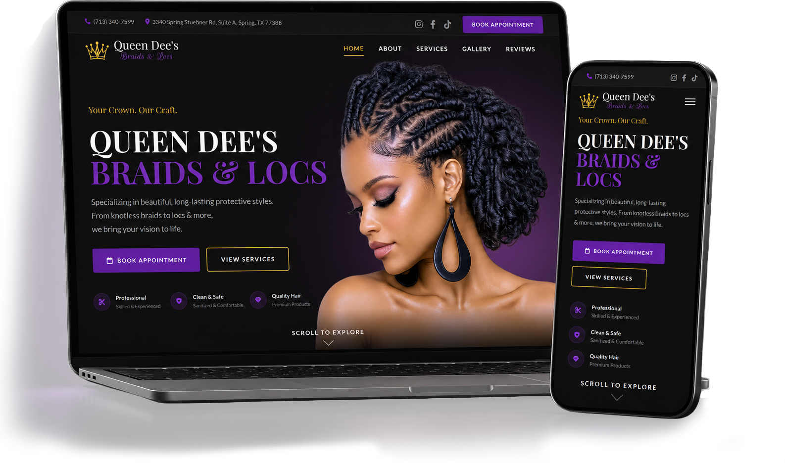 Built for Growth website preview